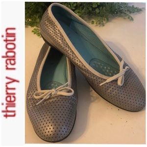 Thierry Rabotin Gem baller flats w/pancake heel